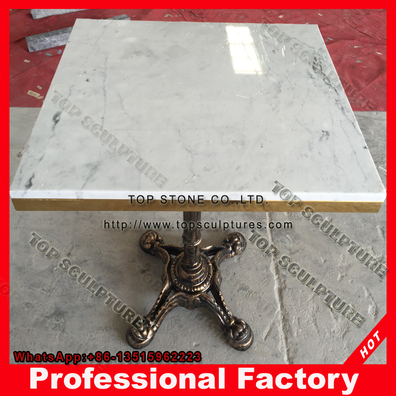 Marble Top Side Table for Coffee Sofa