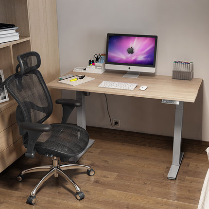 Sit Stand Computer Desk with Height Ajustment for Home Furniture Use