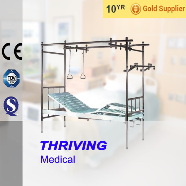 2-Cranks Manual Orthopedic Traction Bed