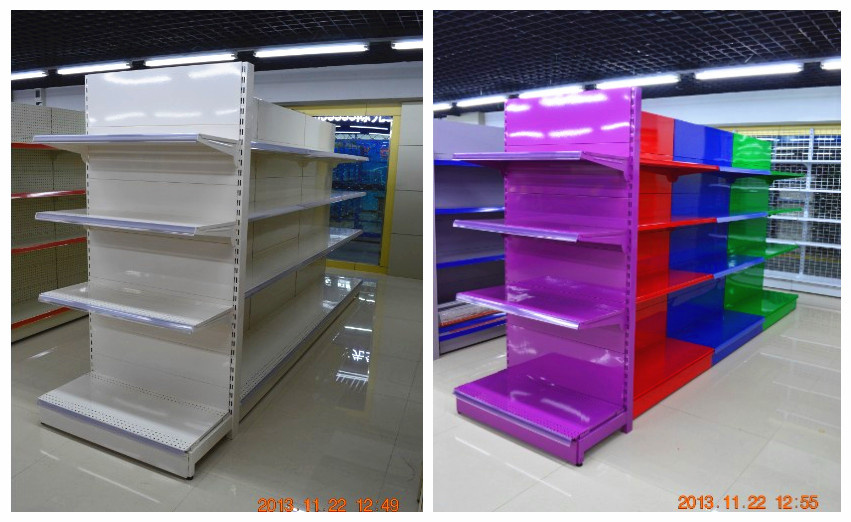 High Precision Display Furniture Gondola Supermarket Shelf