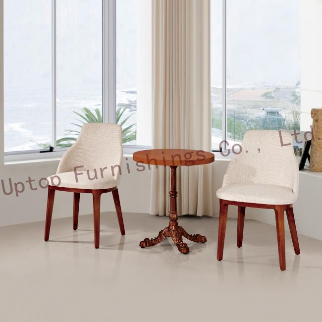 Dining Room Furniture Round Wood Hotel Table and Chair (SP-CT356)