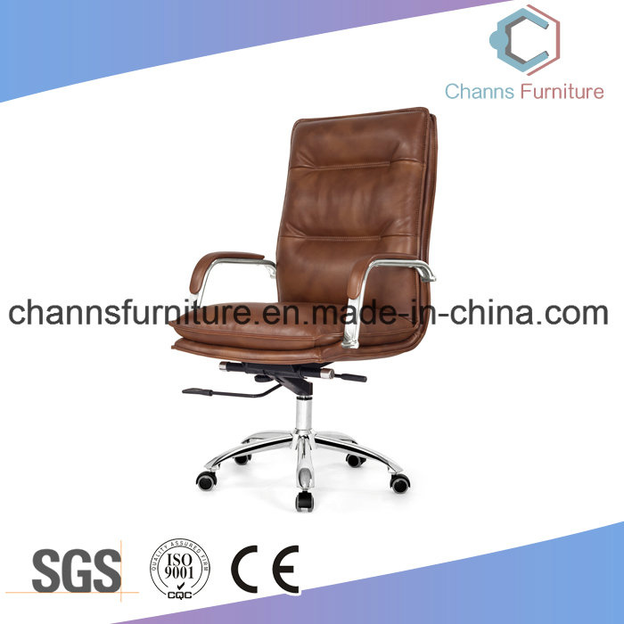 Foshan High Grade Stylish Leather Manager Leather Chair Office Furniture
