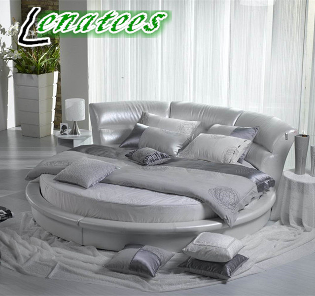 Cy002 Round Shaped Luxury Round Bed