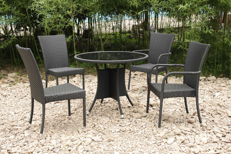 Modern Leisure Lounge Outdoor Rattan Patio Furniture (FS-2055+FS-2056+FS-2057)