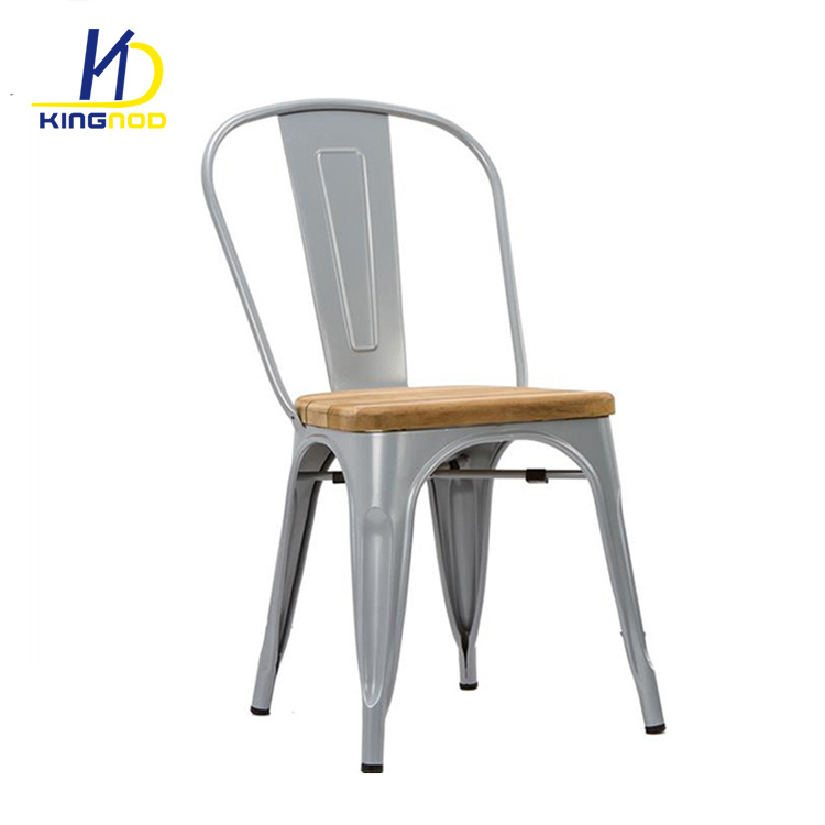 Triumph Metal Dining Chairs for Restaurant Cafe / Marais Reclaimed Chairs / Colorful Metal