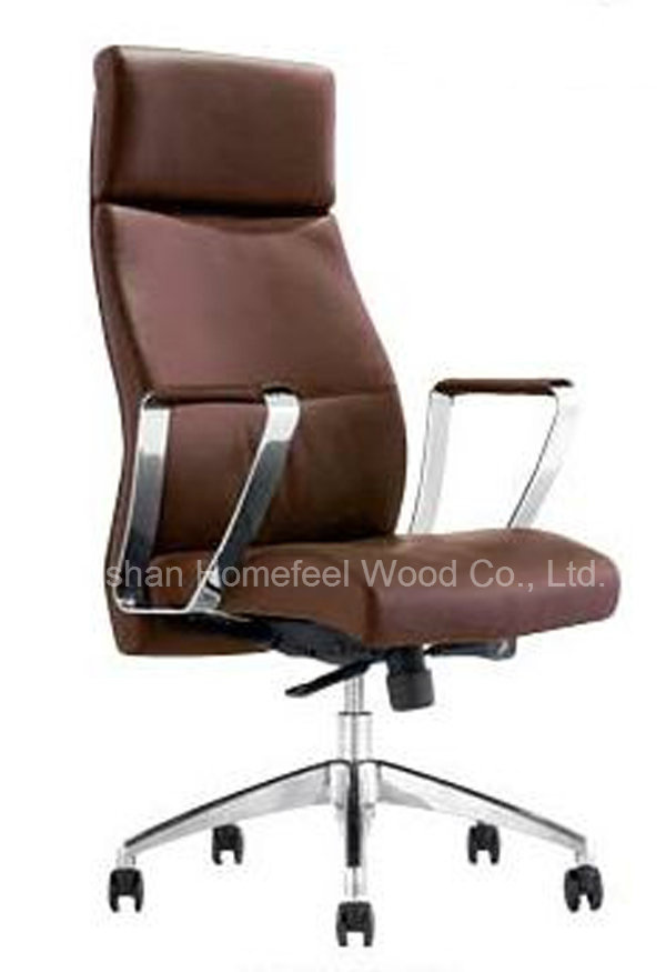 Modern Swivel Executive Genuine Leather Office Chair (HF-A1527)