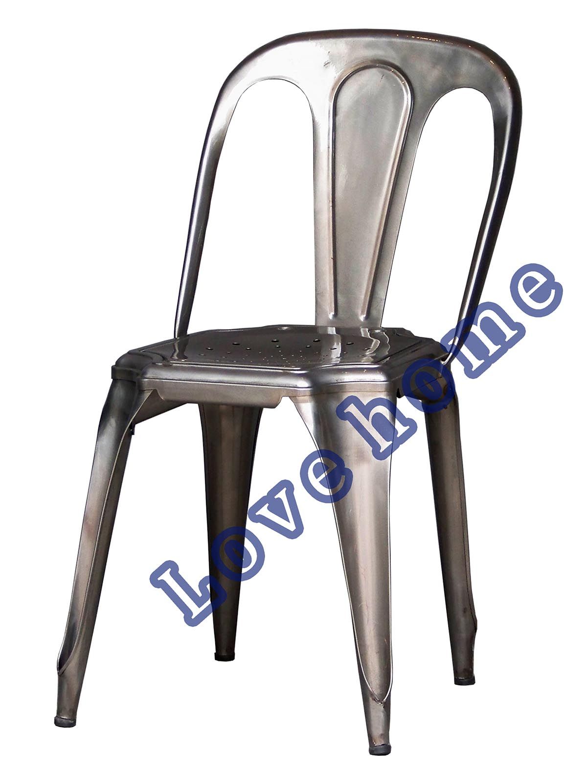 Industrial Classic Vintage Armand Garden Restaurant Metal Dining Chair