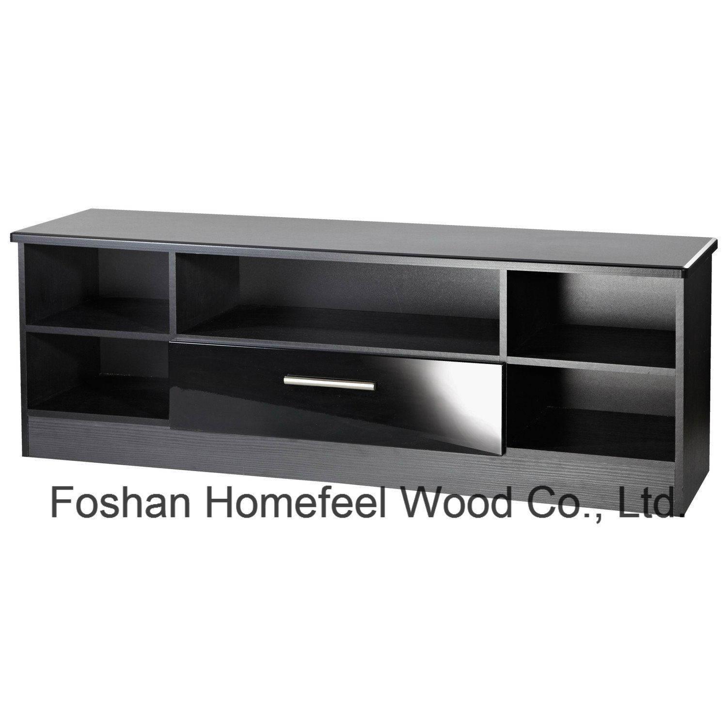 Perfect Storage Living Room Wooden Glossy TV Stand Cabinet