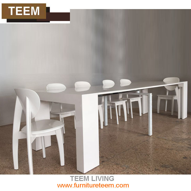 Wooden Outdoor Oval Extension Table