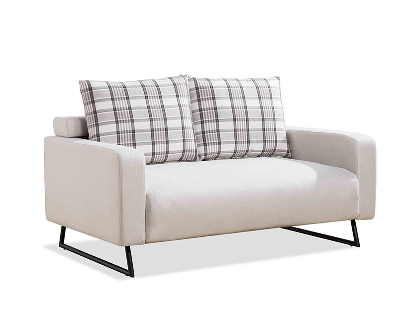 2016 Modern Minimalist Fabric Sofa Bed / King Size Sofa Beds Relaxing Sofas