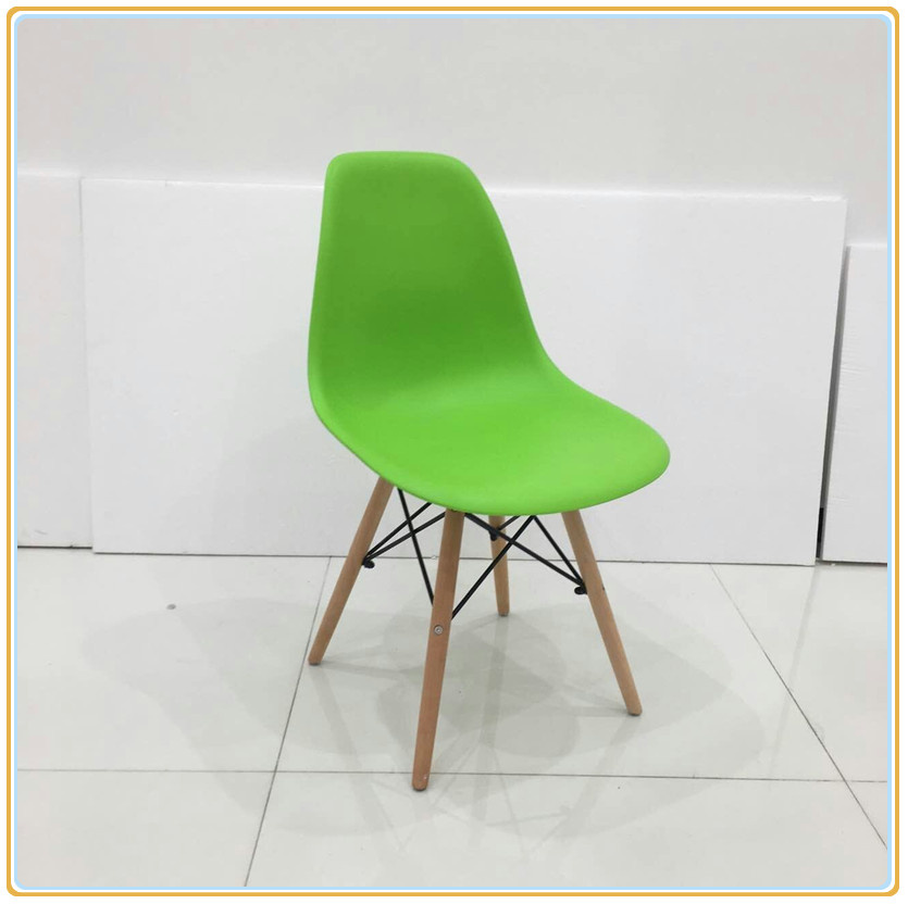 Modern Restaurant Dining Chair, Bar Chair with Colorful Plastic Seats
