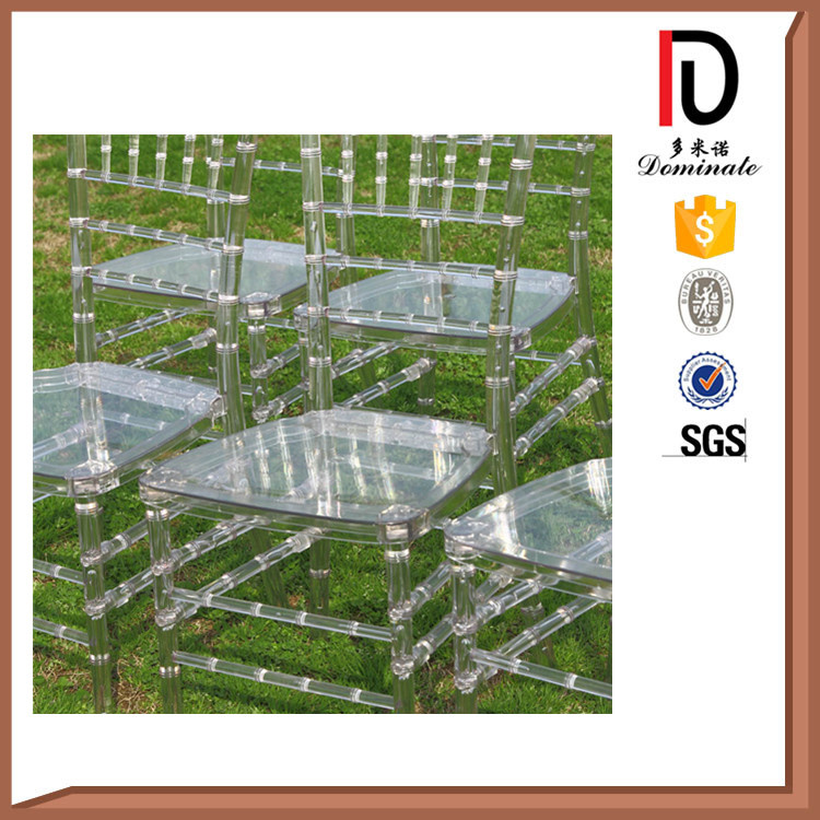 Banquet Wedding Clear Resin Plastic Chair (BR-C117)