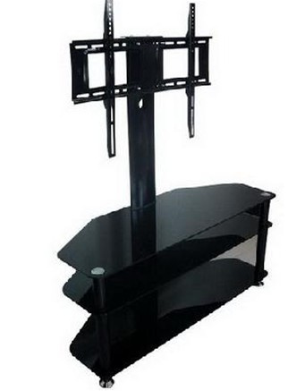 Coner Tempered Glass TV Stand TV Shelf (TV045)