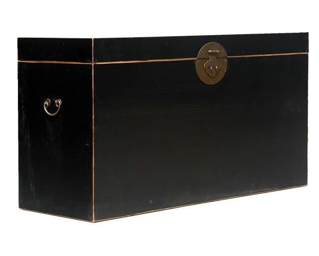 Antique Furniture Chinese Wooden Trunk Lwf060
