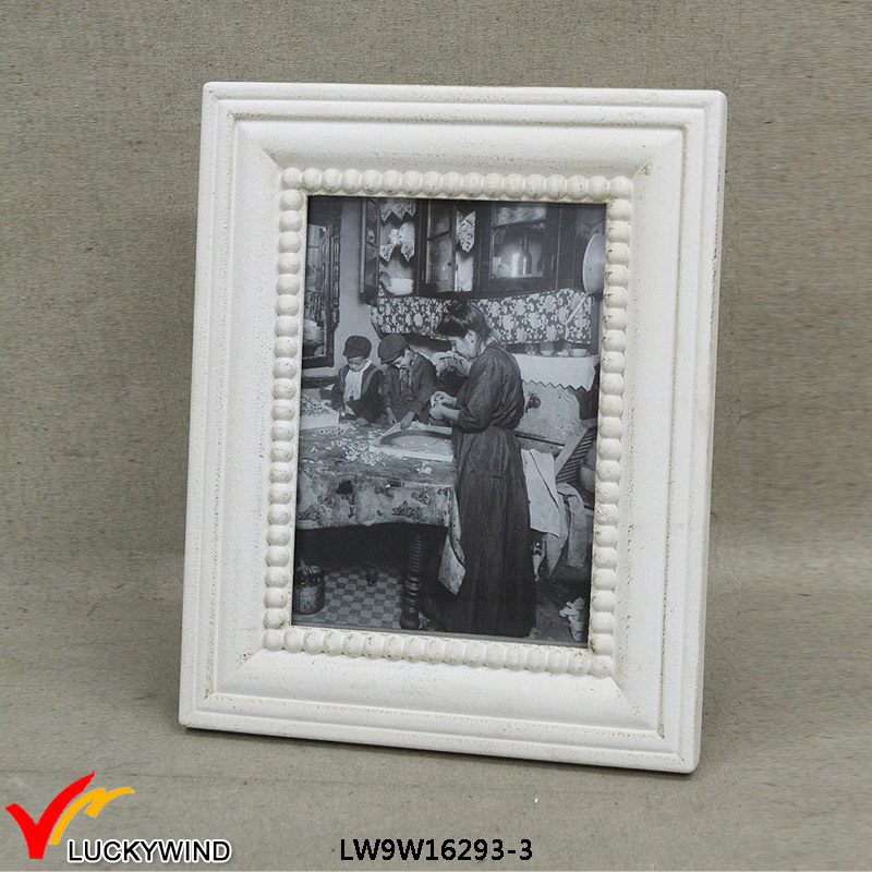 Antique Retro Wall Mounted Wood Souvenirs Photo Frame