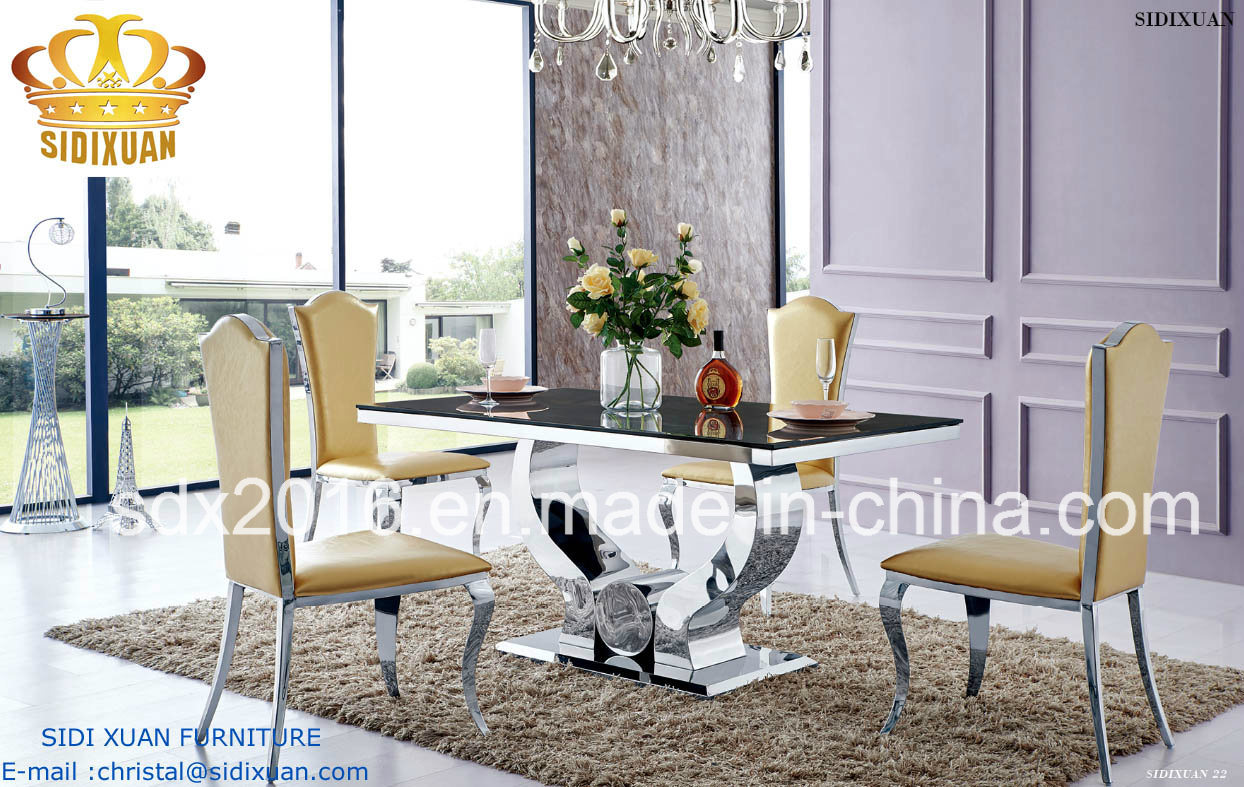 Hot Sale 2016 Dining Sets Sj806 and Chair Cy213z