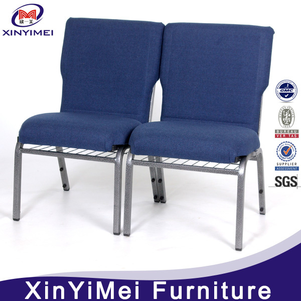 Interlocking Used Church Chair Stacking Metal Chair