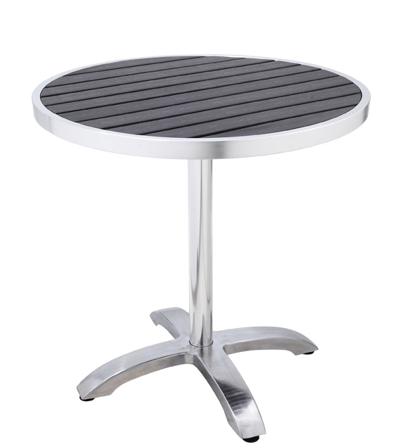 Teak Aluminum Round Table (DT-06260R5)