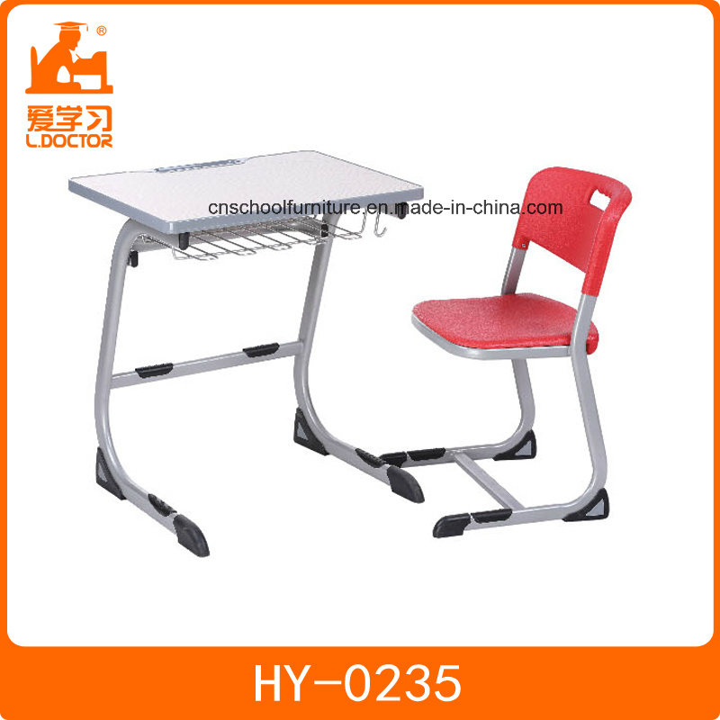 L. Doctor Brand Wood and Plastic School Furniture Student Chairs and Tables