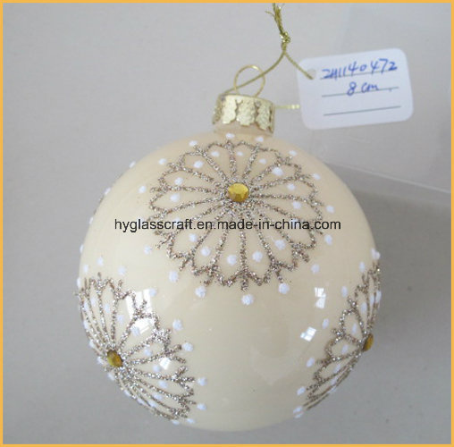 Hand Made Christmas Glass Crafts for Christmas Decoration