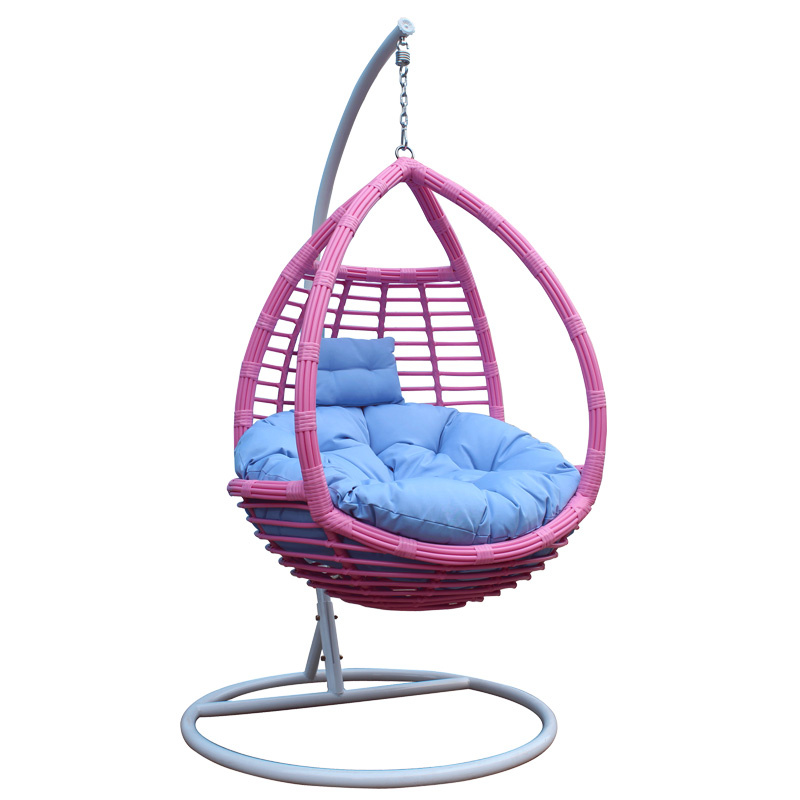 2017 Fashionable Single Rattan Weaving Basket Swing (D008)