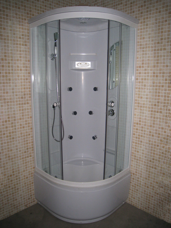 Indoor Corner Design Sliding Shower Cabinets for Small Bathrooms