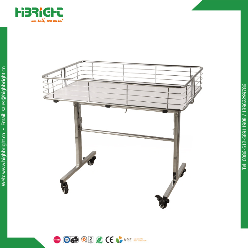 Rolling Wire Foldable Promotion Merchandise Bin