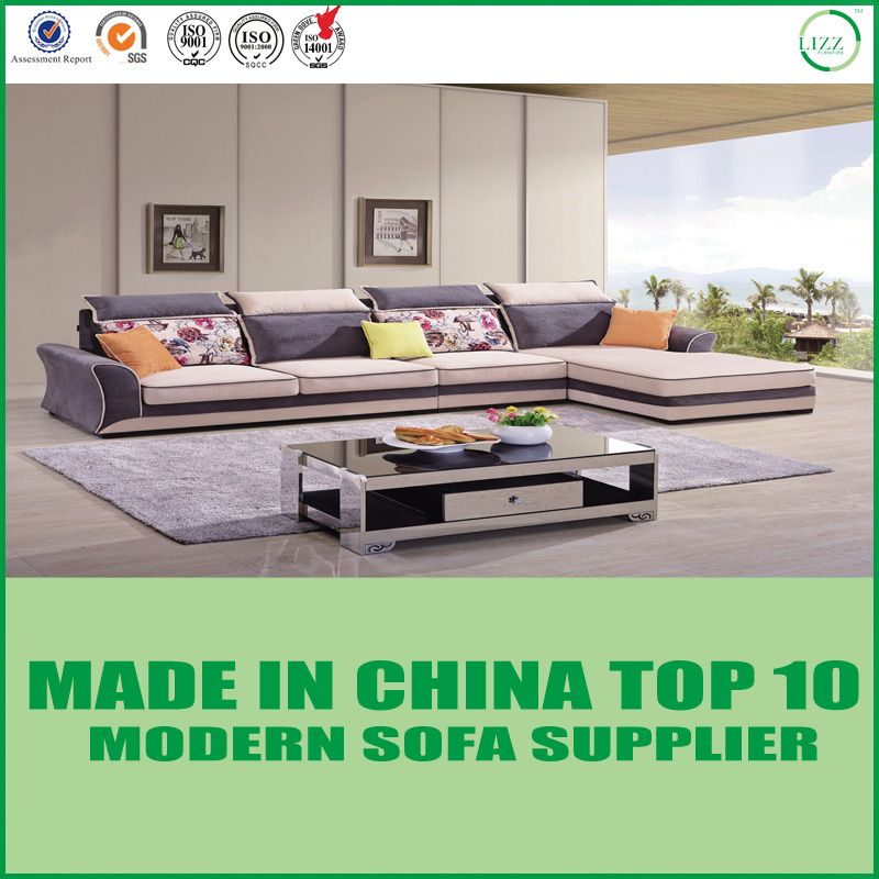 Nordic Loveseats Corner Fabric Sofa Bed for Living Room