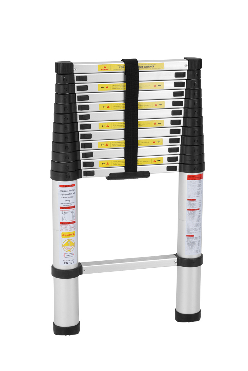 Economy Telescopic Ladder with 12 Treads