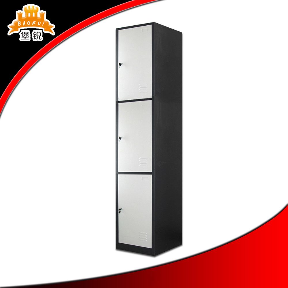 3 Door Metal Locker Gym Lockers Cabinet