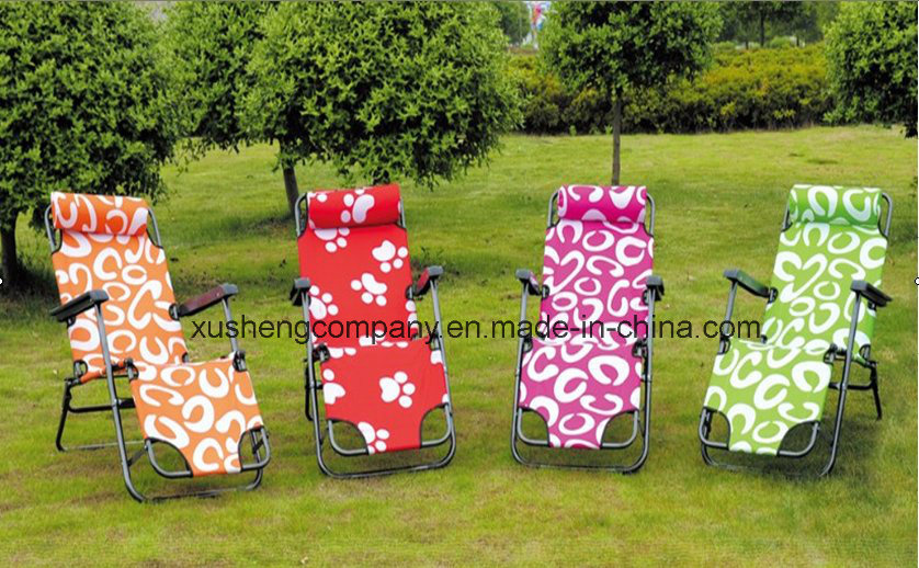 Outdoor Folding Lounge Beach Bed Chair