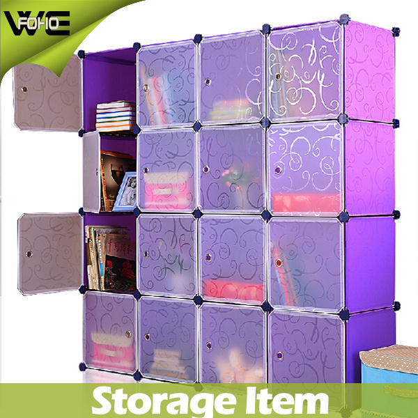 Waterproof Dustproof Bedroom Large Plastic Wardrobe Cabinets Sale