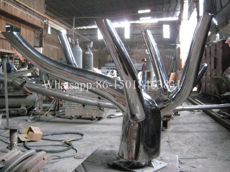 316 304 Coloured Stainless Steel Sculpture for Decoration