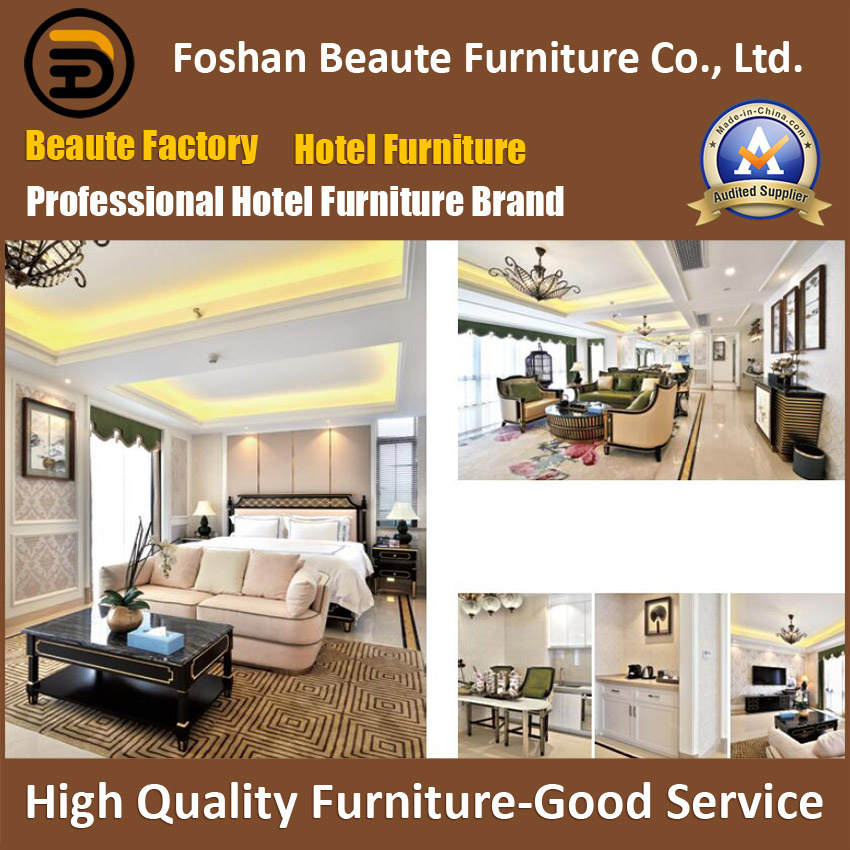 Hotel Furniture/Luxury King Size Hotel Bedroom Furniture/Restaurant Furniture/King Size Hospitality Guest Room Furniture (GLB-0109809)