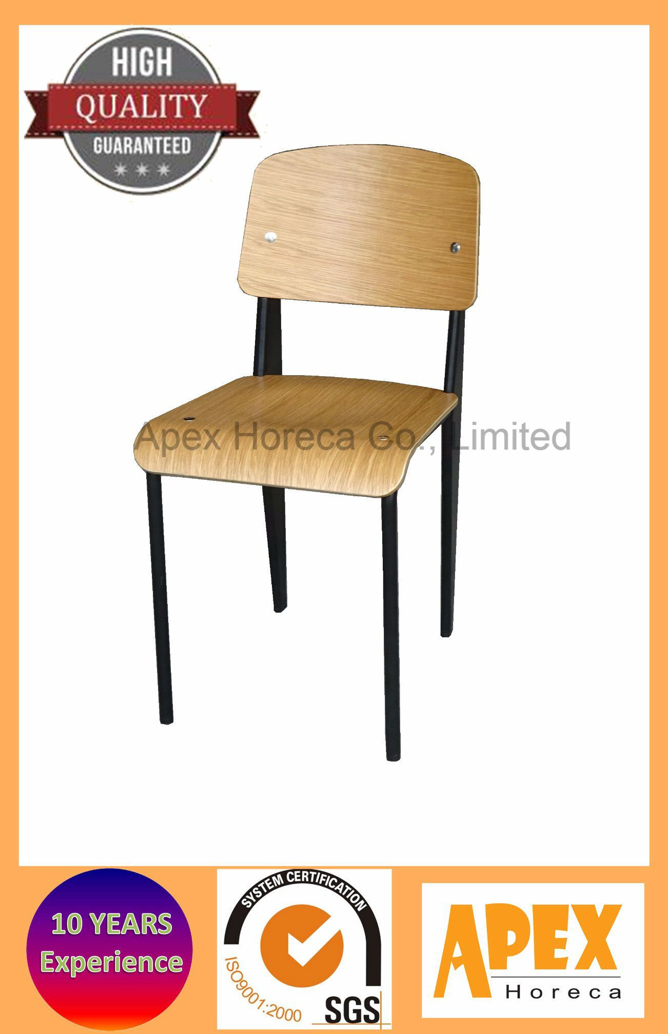 Steel Dining Chair Replica Metal Industrial Chair Cafe Furniture