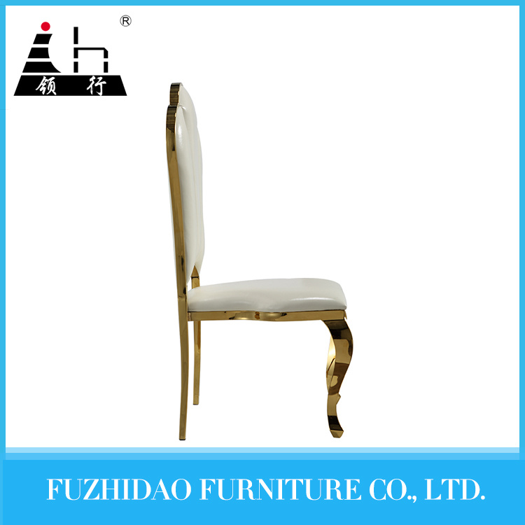 Antique White Metal Wedding Chairs