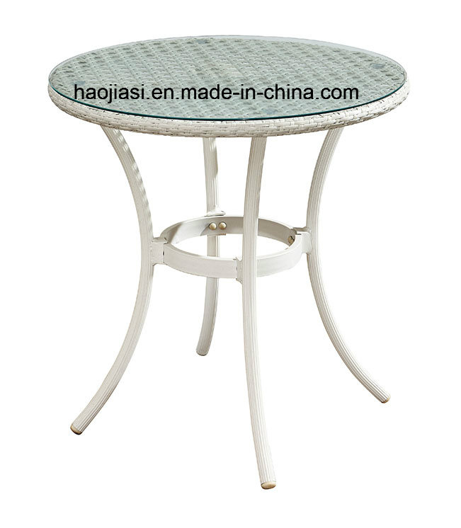 Outdoor / Garden / Patio/ Rattan& Aluminum Table HS6210dt-2