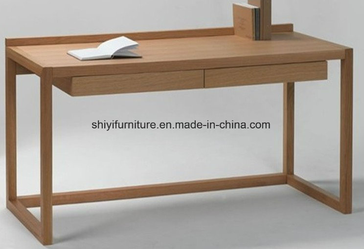 Conference Table Wood Finishing, Single Layer Desk for Office Meeting Room