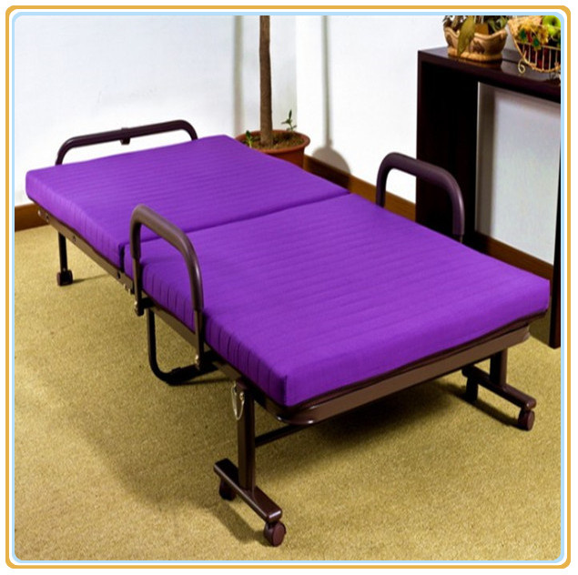 Queen Size Bi-Fold Folding Platform Metal Bed Frame (190*120CM)