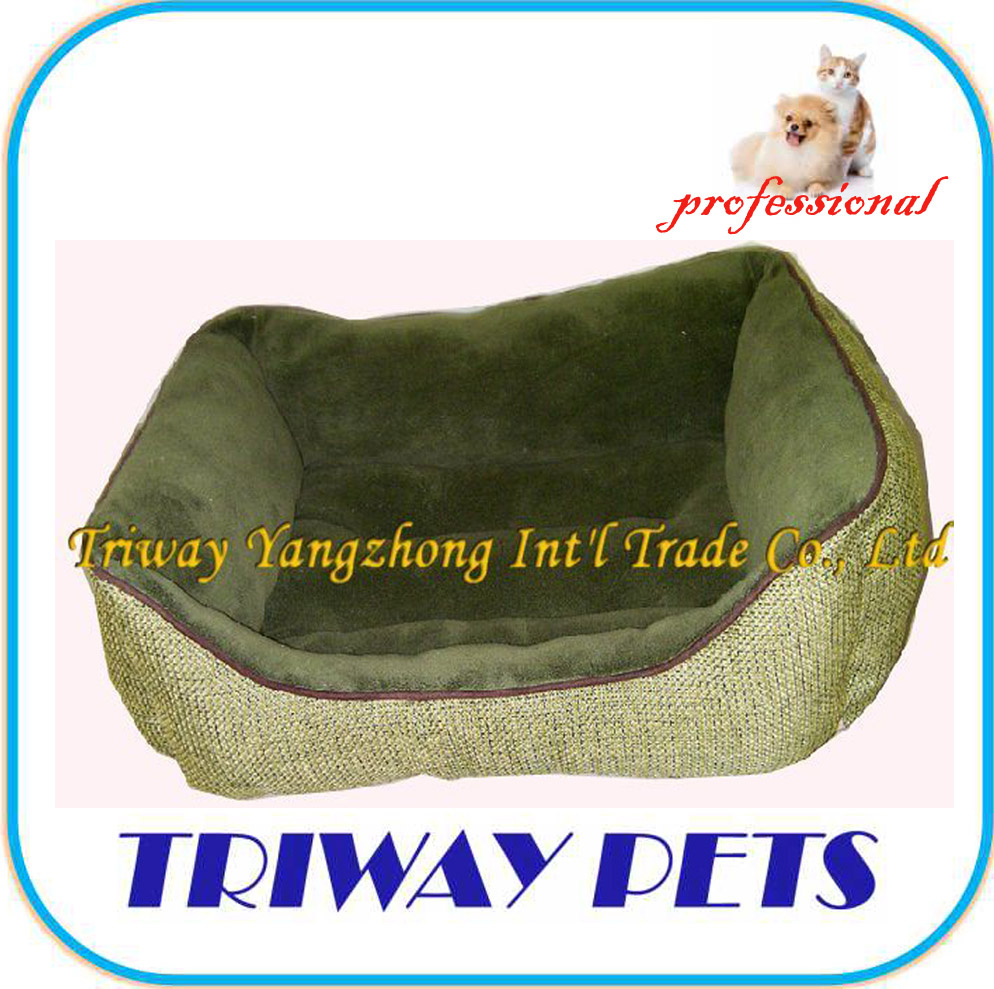 Comfort Velvet Dog Cat Pet Bed (WY1010187A/C)