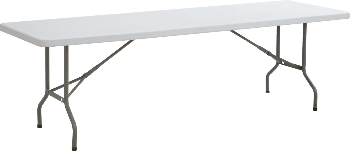 Plastic Blow Molding 8FT Folding Table