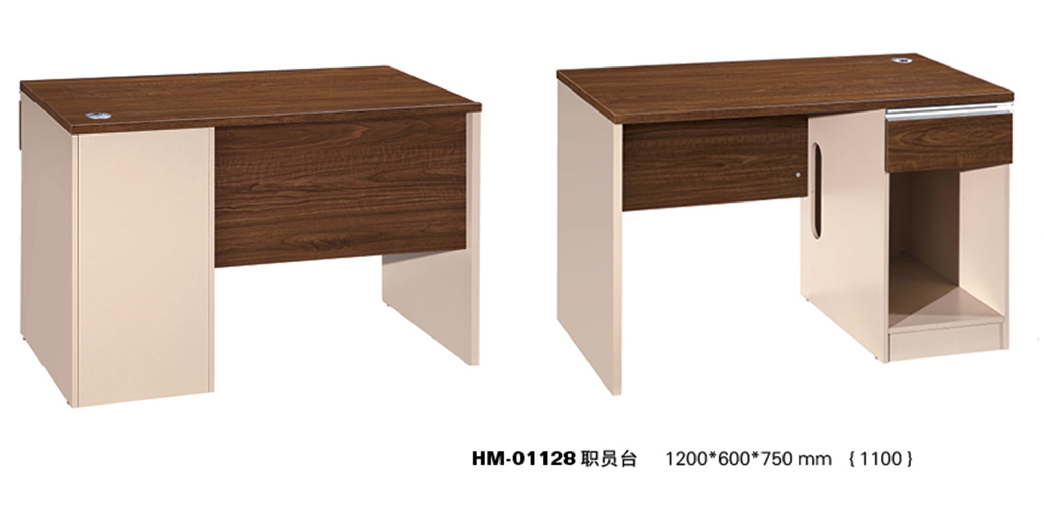Simple Home Office School Furniture Wood Computer Table
