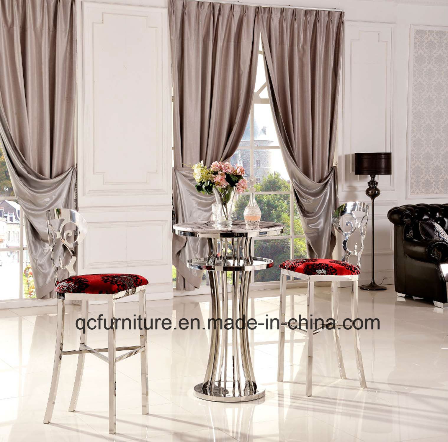 Stainless Steel Bar Table for Wholesale BT08#