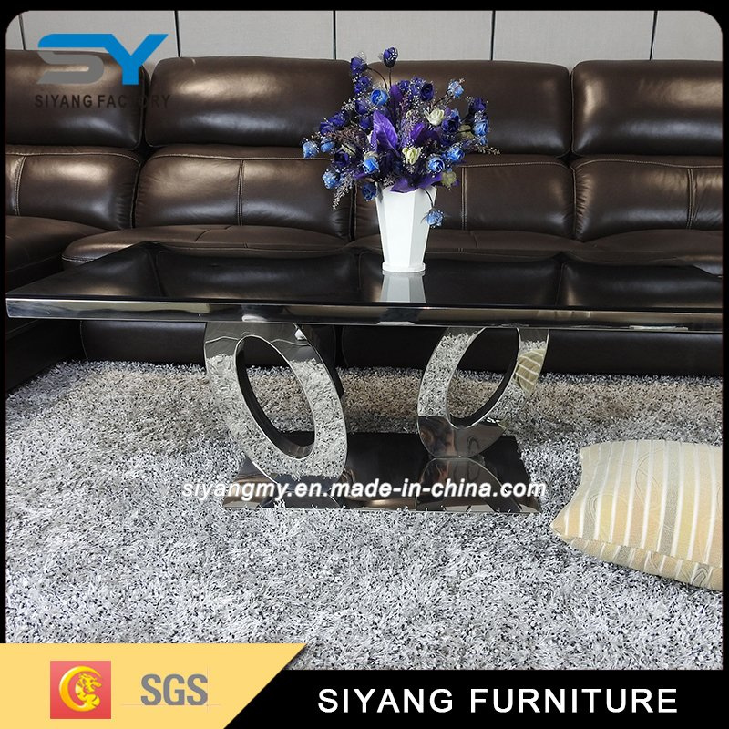 Modern Home Furniture Black MDF Tea Table