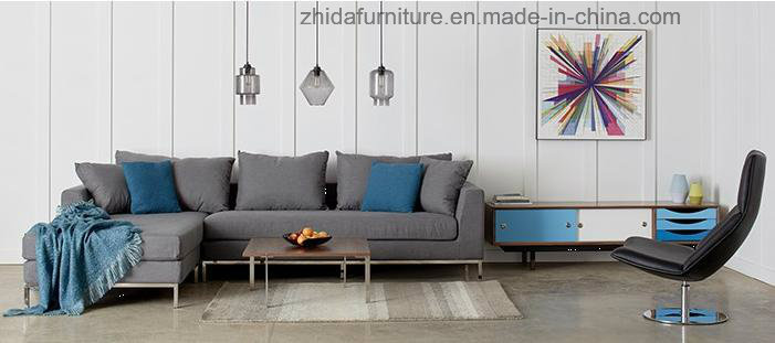 Foshan Furniture Fabric Sectional Sofa