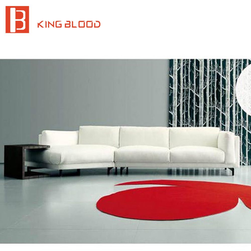 Modern Light Grey Color Corner Sofa Couch with Good Quality