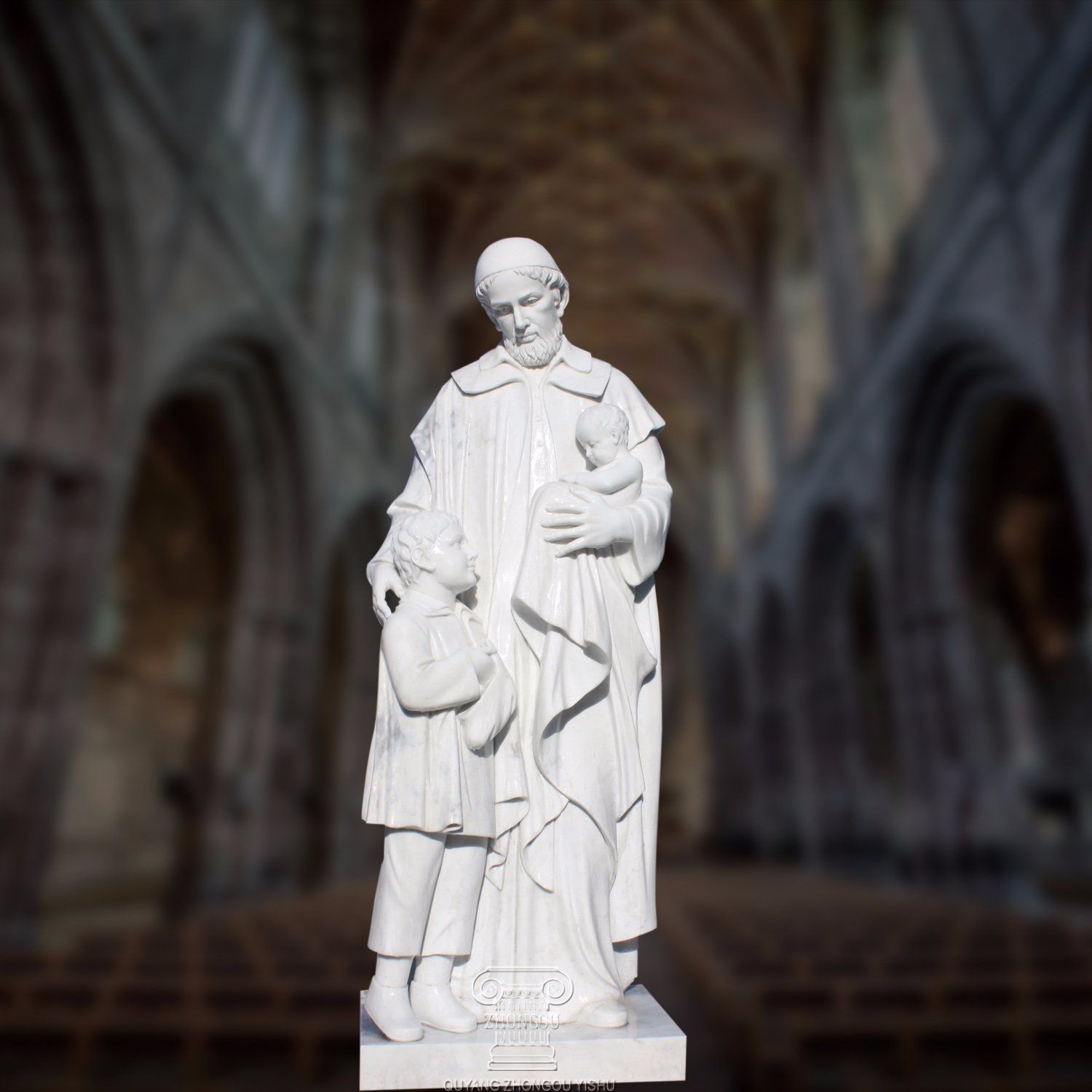 Religious Statue Sculpture, Marble Religious Statue