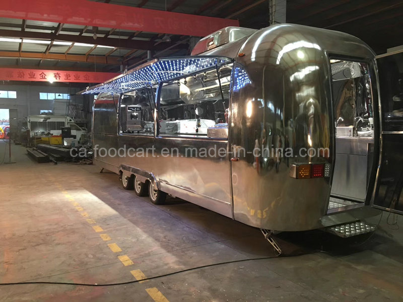 Taian Changan 9m Big Mobile Food Trailer, Food Van
