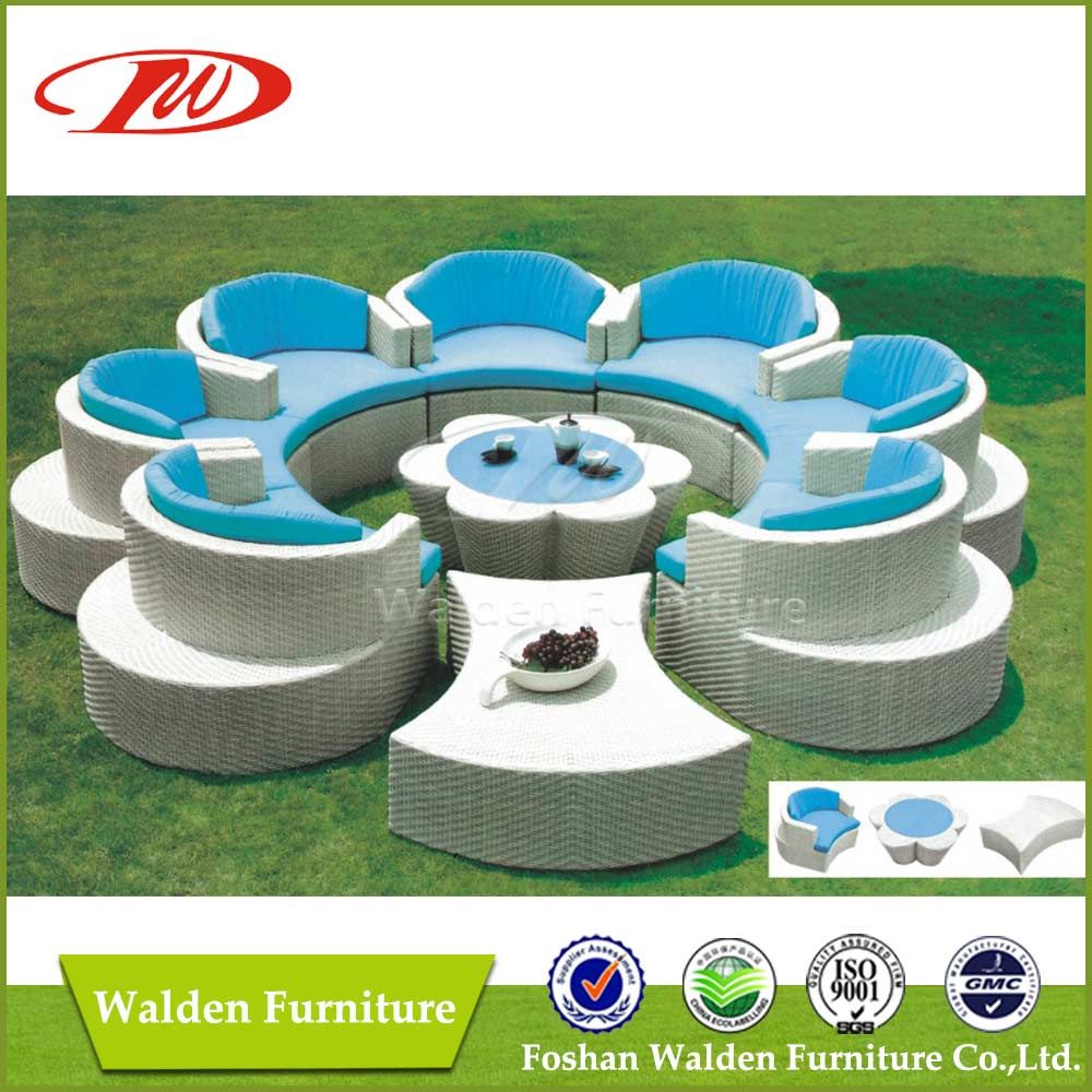 Rattan Sofa/Wicker Furniture with UV-Resistant