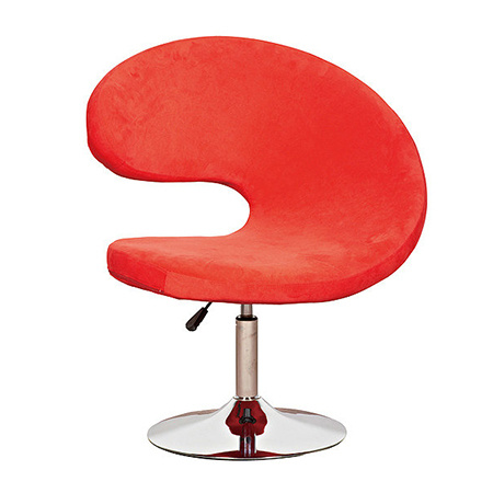 High Quality Leather Revolving Sectional Bar Chair with Round Base (FS-451)